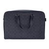 New COACH Graham Calfskin Portable One Shoulder Crossbody Briefcases Large Size Men's Black C8175-QBN3A