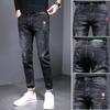 Jeans Men's Spring Straight Stretch Slim Fit Pants