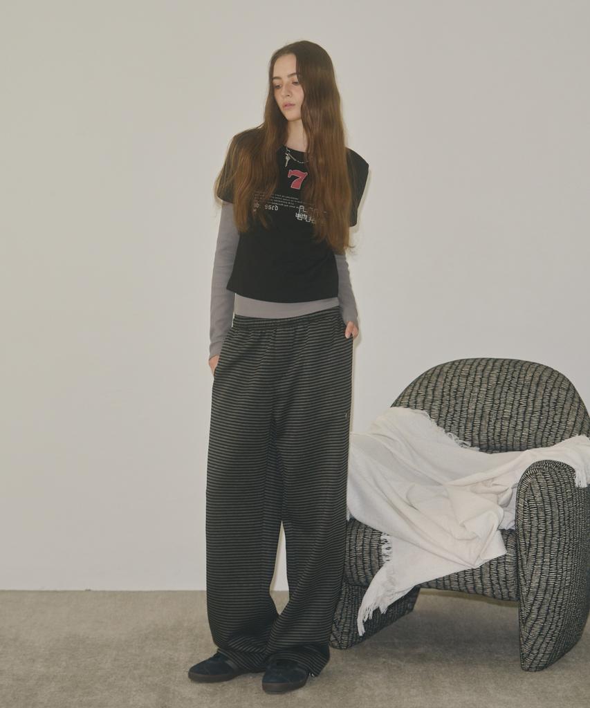 Ledeoli Striped Sweatpants [Melange]
