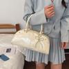Niche design locomotive style underarm bag new women's bag fashionable versatile single shoulder handbag bag women