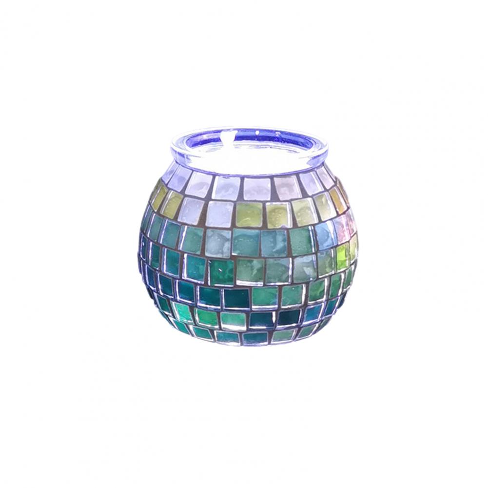 Gjør-det-selv-mosaikk-lysestakesett Finmotorikkutvikling Barnhåndverksmateriale Håndlaget pedagogiske leker til foreldre og barn