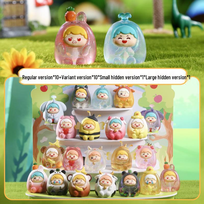

Naughty Zoo Cartoon Resin Figurine Blind Box Ornament