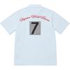 Supreme Cursive Polo Light Blue