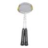 1 Pair Badminton Rackets Set High Tension String Aluminum Alloy Shaft Lightweight Badminton Racket W