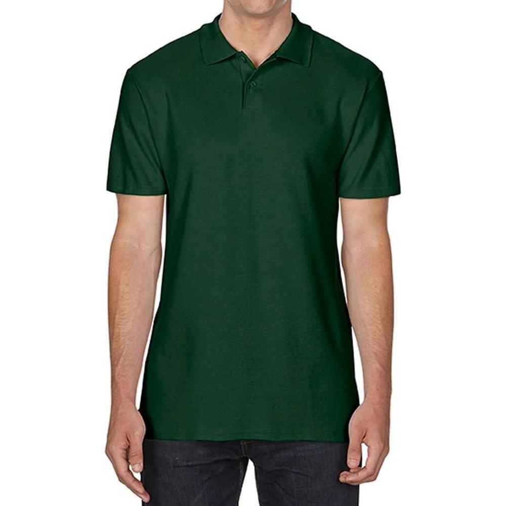 Gildan Mens SoftStyle Double Pique Polo Shirt