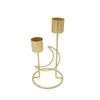 Candle Holder 1pcs Iron Candle Holder Crafts Romantic Candlelight Living Room Bedroom Ornaments Metal Home Decoration