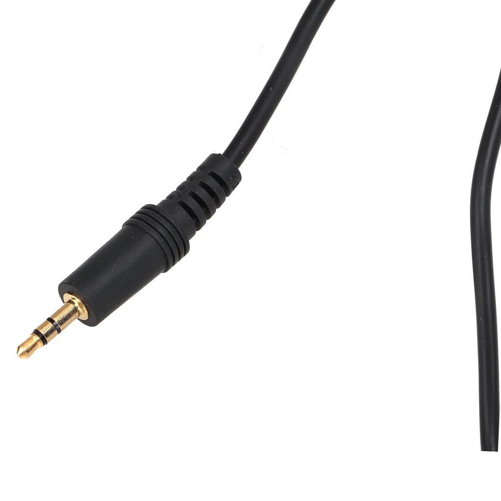 1m Long AUX Audio Input Adapter 3.5mm Clear Sound Black Replacement for Mazda 2 3 5 6 MX5 RX8 Music Player