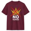 Vintage No King T Shirt Summer  Pure Cotton T Shirts For Unisexs Trending Design Tee Shirt ShortSleeved Vintage Tees