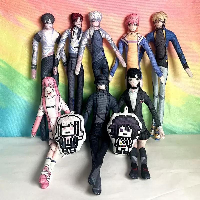 Link Click Stuffed Goods Cosplay Key Anime Merchandise Doll Slender Twistable Shape Room Abstract Model Action Doll Funny Gifts