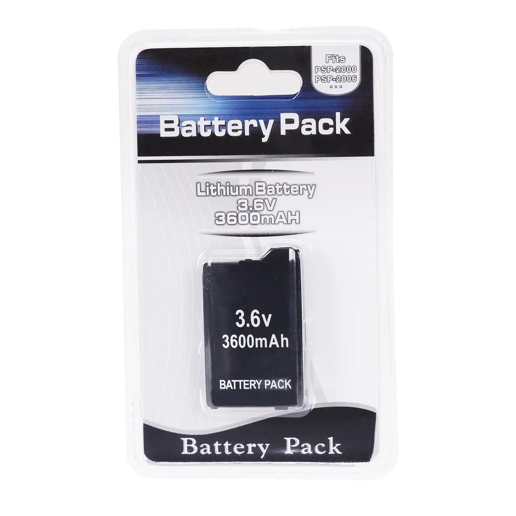 3.6V 3600mAh Gamepad Lithium Rechargeable Battery for PSP1000 PSP2000 PSP3000 Console Gamepad Replacement Battery