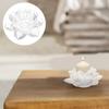 Glass Candle Holder Lotus Candle Holder Easy Maintenance