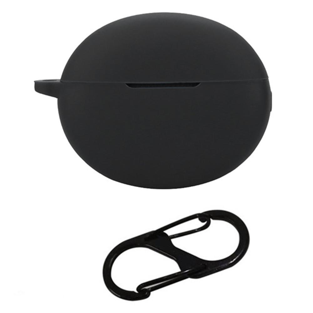 Für OnePlus Buds Pro 3 Bluetooth-kompatibles Kopfhöreretui Weiche Silikonhülle mit Anti-Lost-Schnalle