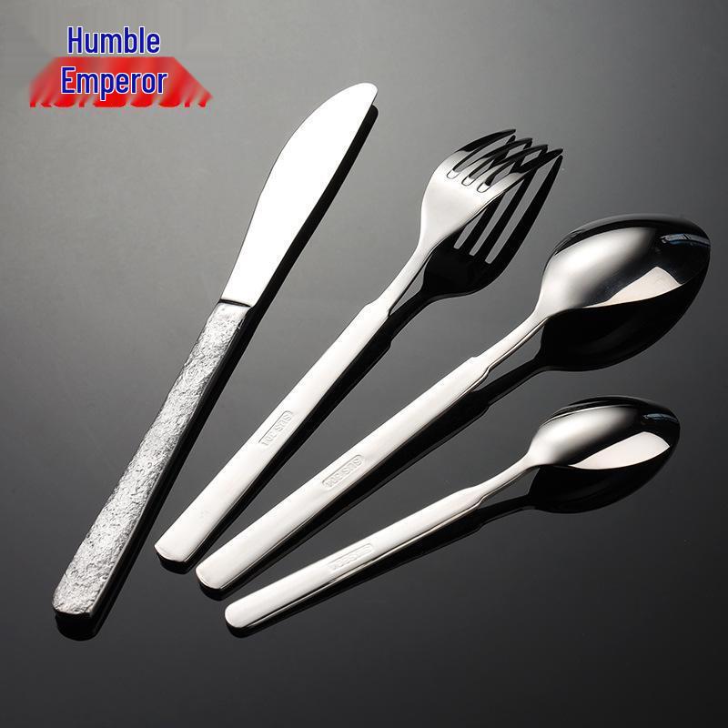 Qianxing Marble Pattern 304 Stainless Steel Dinner Knife Set