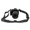 Universal Nylon Quick Adjustable Camera Neck Shoulder Carrying Sling Strap Belt with Metal Ring for DSLR Mirrorless  Instant CameraBlack