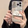 Zhitai iPhone Chain Case: Compatible with 12, 14Pro, 15, 16Promax - Three-in-One Mirror Design