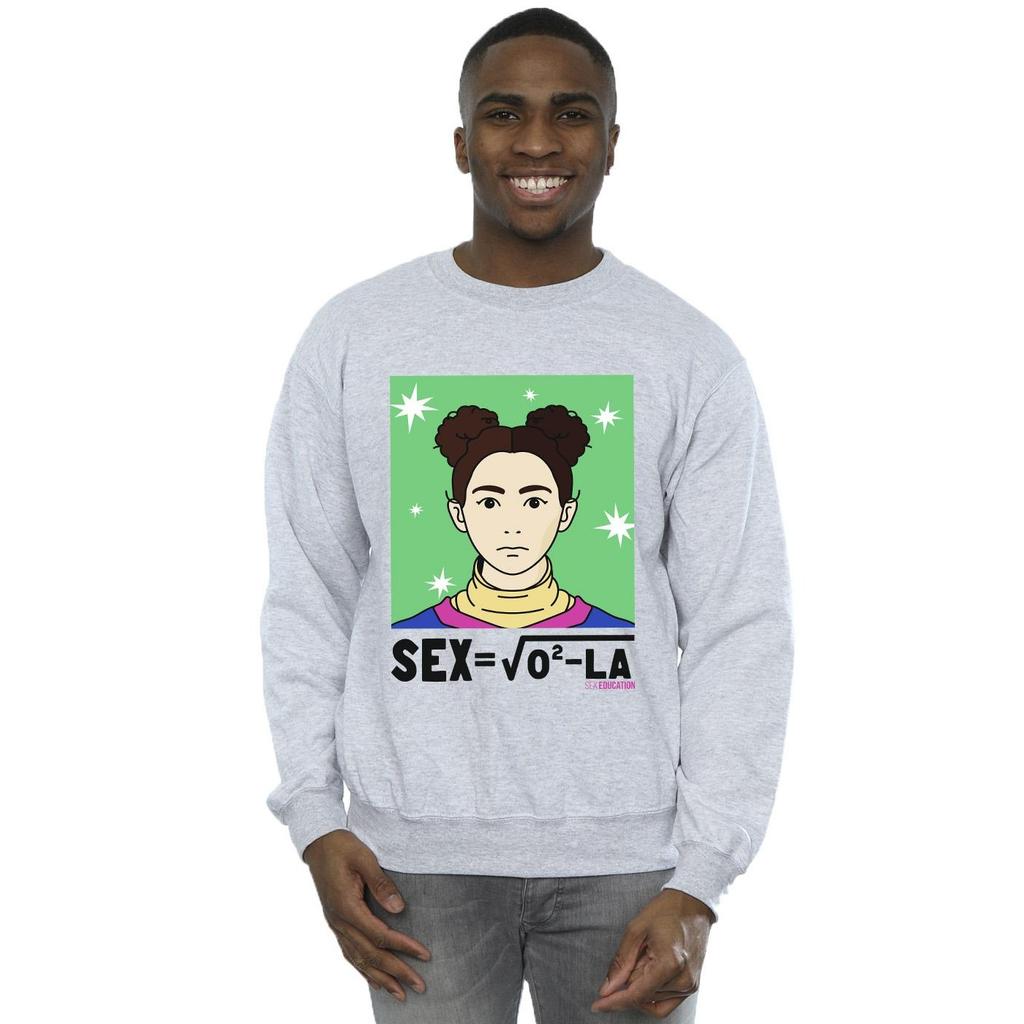 Netflix Mens Sex Education Ola Sex Equation Sweatshirt
