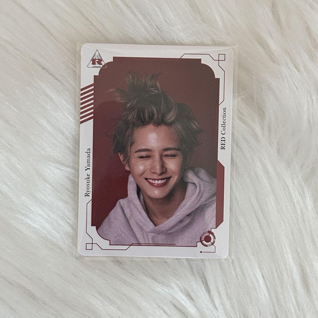 

[USED] Yamada Ryosuke RED Visual Card Regular Edition
