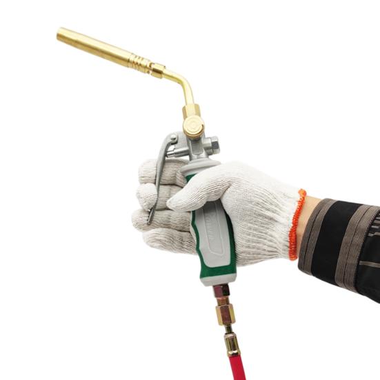 Klempner-Lötlampe mit 1,6 m Gummischlauch Abzugszündung Propan-Lötlampe Klempner Butangas-Lötlampe zum Löten