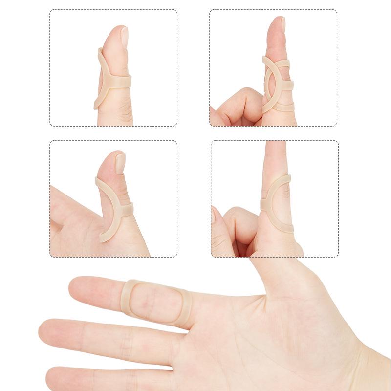 Adjustable Plastic Finger Correction Sleeve for Bent or Injured Joints