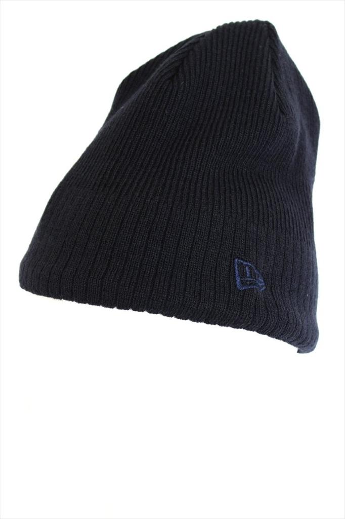 New Era Knit with Fleece Lining In Deep Navy Cap/Beanie