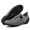 Scarpe da Ciclismo da Uomo Tomaia in Rete Senza Tacchette MTB Bici da Strada Trainer Indoor Unisex Leggere