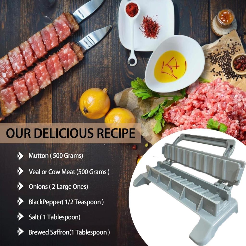 Folding Kebab & Skewer Grill Maker