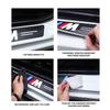 FA64pcs Carbon Car Door Sill Threshold Stickers Decorative Decals For BMW M 1 3 4 5 6 7 Series X1 X3 X4 X5 G20 G38 F48 E36 E39