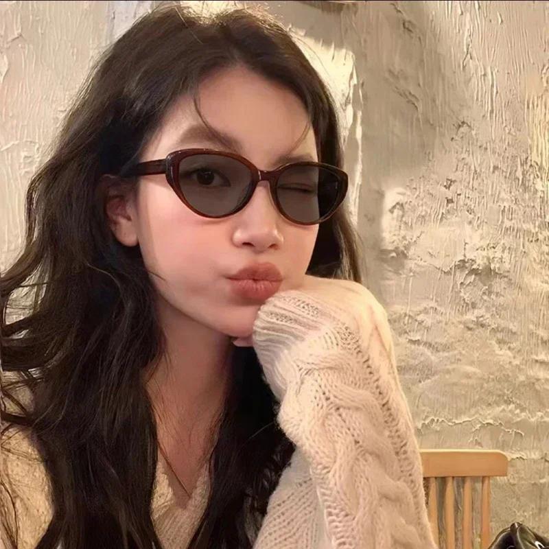 Intelligent Pochromic Sunglasses for Myopia Glasses Unisex Ladies Cat Eye Color Changing Minus Eyeglasses Diopter 0 To -4.0