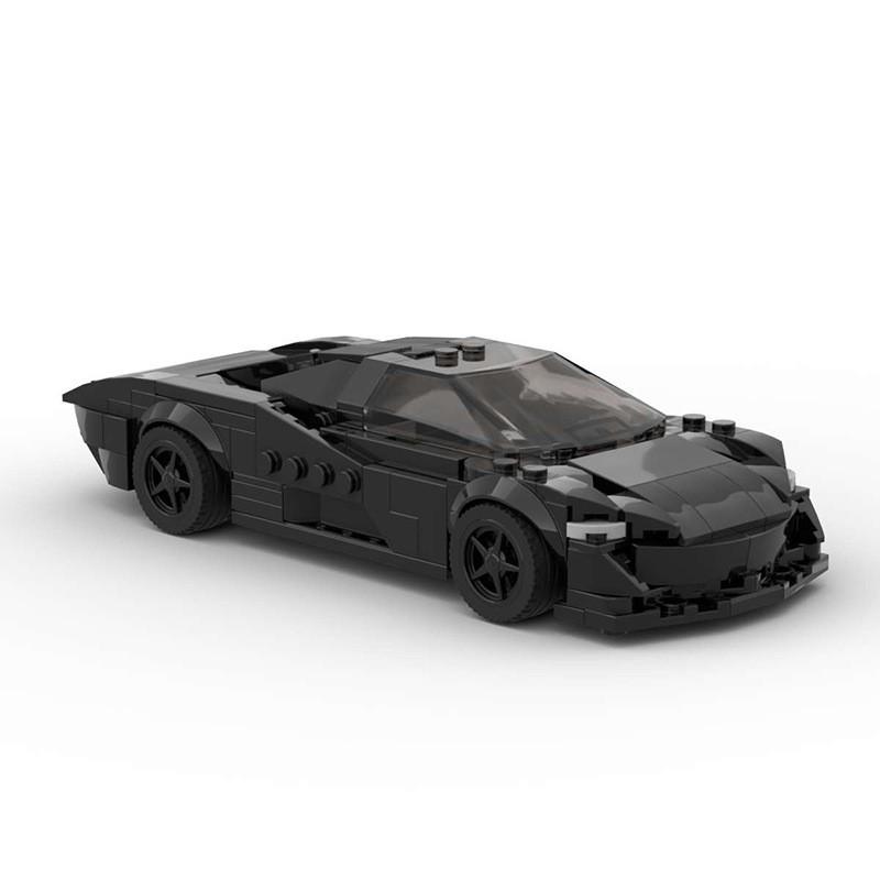 Moc Building Block Assembly Model McLaren Speedtail Supercar Model Speed Series