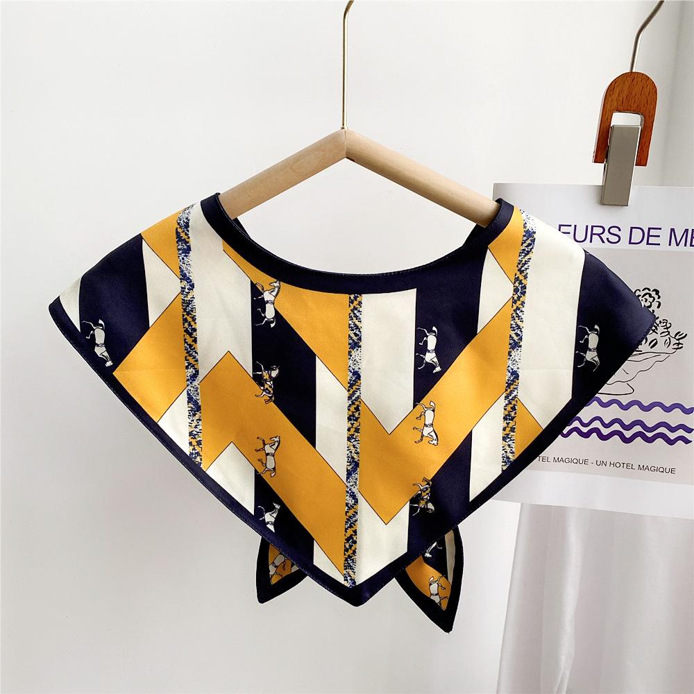 

Sunscreen Women Shawl Scarf Decoration Fake Detachable Collar Protect Neck Shoulder Girl Dress Accessories