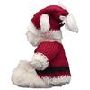 S020122 Santa's Factory Christmas Sweater Bear Santa L