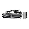 Front Fairing Air Vent LED Light For Touring Street Glide 2014-2024 Chrome