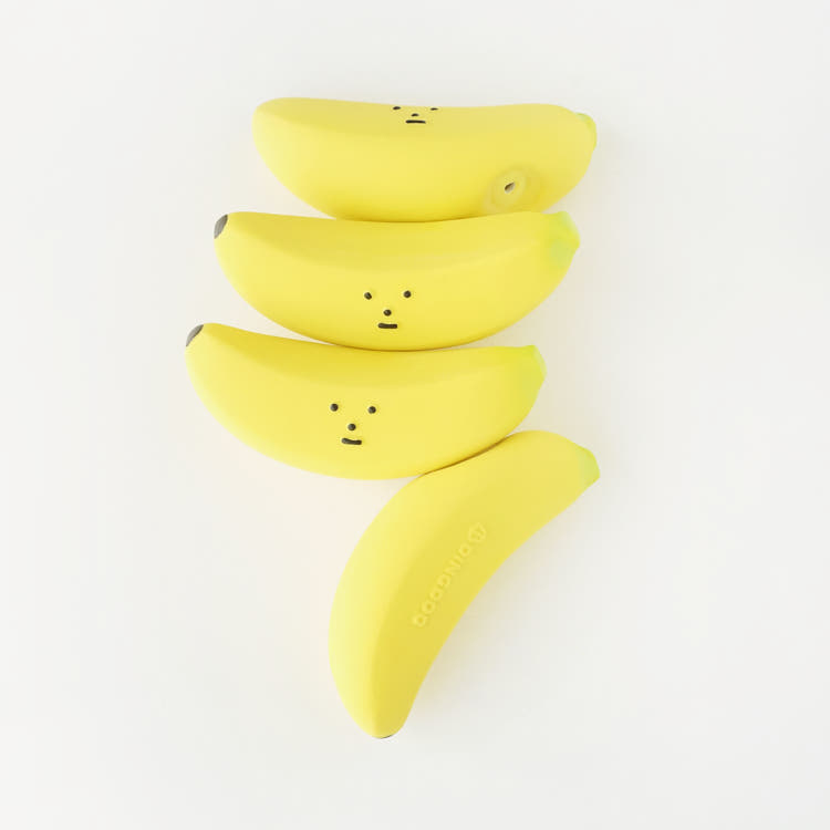 Dingdok Banana - Latex Crackling Toy