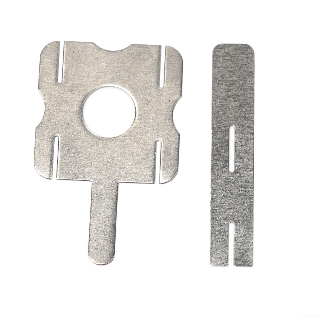 Y-shaped Nickel Strip Spot Welding Nickel-plated Steel No Scratch Silver 26*22mm