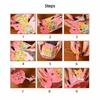 Rabbit Mid-Autumn Festival Lantern Six-Sided LED Lantern DIY Craft Kit Lantern  Garden Decor