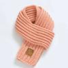 Labelled Scarf Windproof Kids Scarf Knitting Thermal Scarf Apparel Accessories Outdoor Scarf