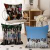 Fromis_9 Kpop Style Girl Office Cushion Pillowcase Car Cushion Cover45X45Cm Lumbar Pillowcase Sofa Pillowcover