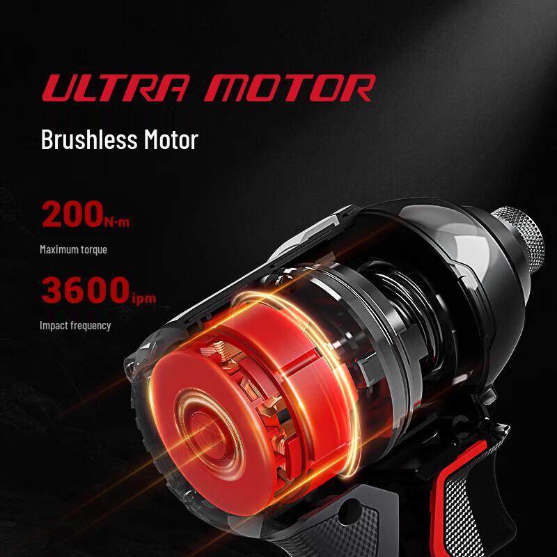 Deli 20V Cordless Brushless Impact Driver Drill CN plug (adapter included)