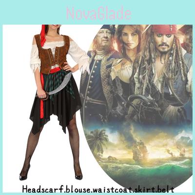Pirate Costume For Adults Jack Sparrow Inspired Outfit For Halloween Or Christmas Party