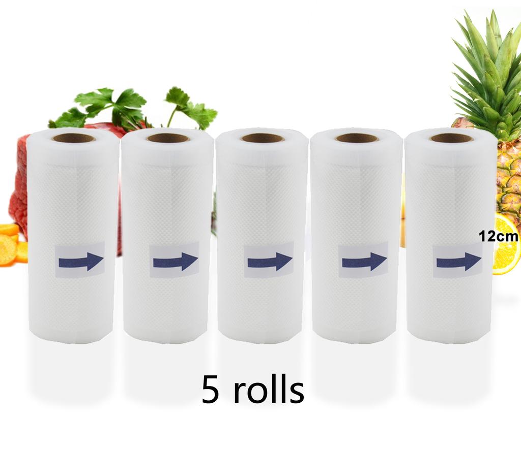 Bags For Food Vacuum Sealer Bags Rolls Storage BPA-Free For Vacuum Sealer Packaging 5 Rolls/lot 12+15+20+25+28cm*500cm