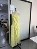 Spring 2026 European & American Sleeveless Women's High-waisted Halter Neck Long Dress