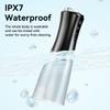 Munddusche, wiederaufladbarer USB-Wasserflosser, tragbarer Dental-Wasserstrahl, 350 ml Wassertank, wasserdichter Zahnreiniger für die Mundpflege