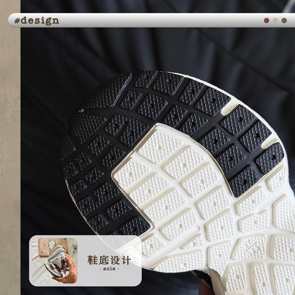 XSHX retro court wind function sneakers girls cushioning support Velcro design double mesh autumn and winter breathable