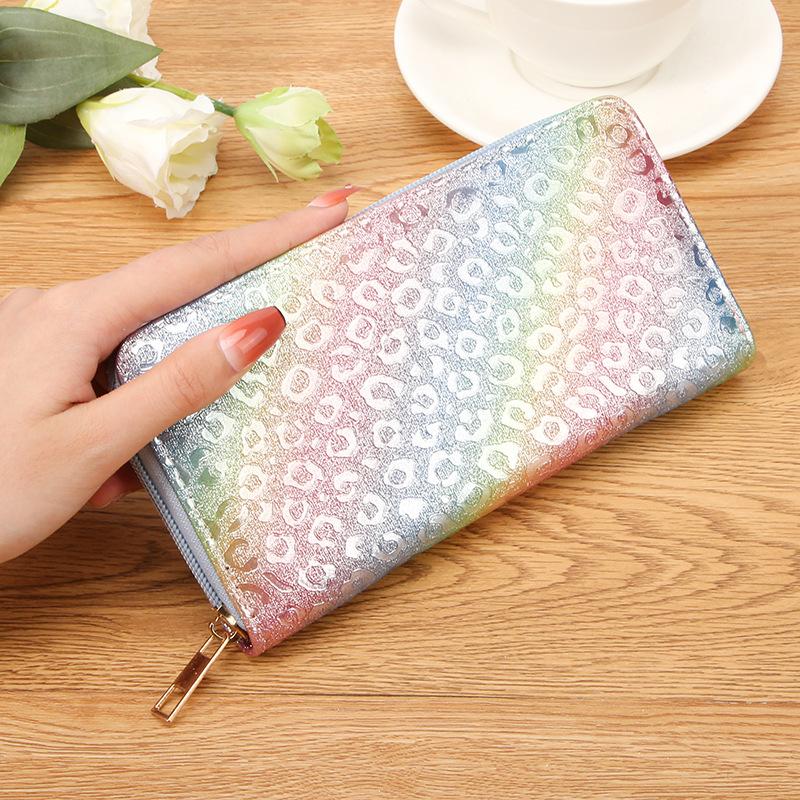 Long Women's Zipper Wallet with Multiple Card Slots, Hand-held Bag, Large Capacity Coin Purse That Can Hold Mobile Phones
