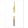 1Pcs Gold Plated Terminal Pin Male Female Terminal  for Connector Instrument Aviation