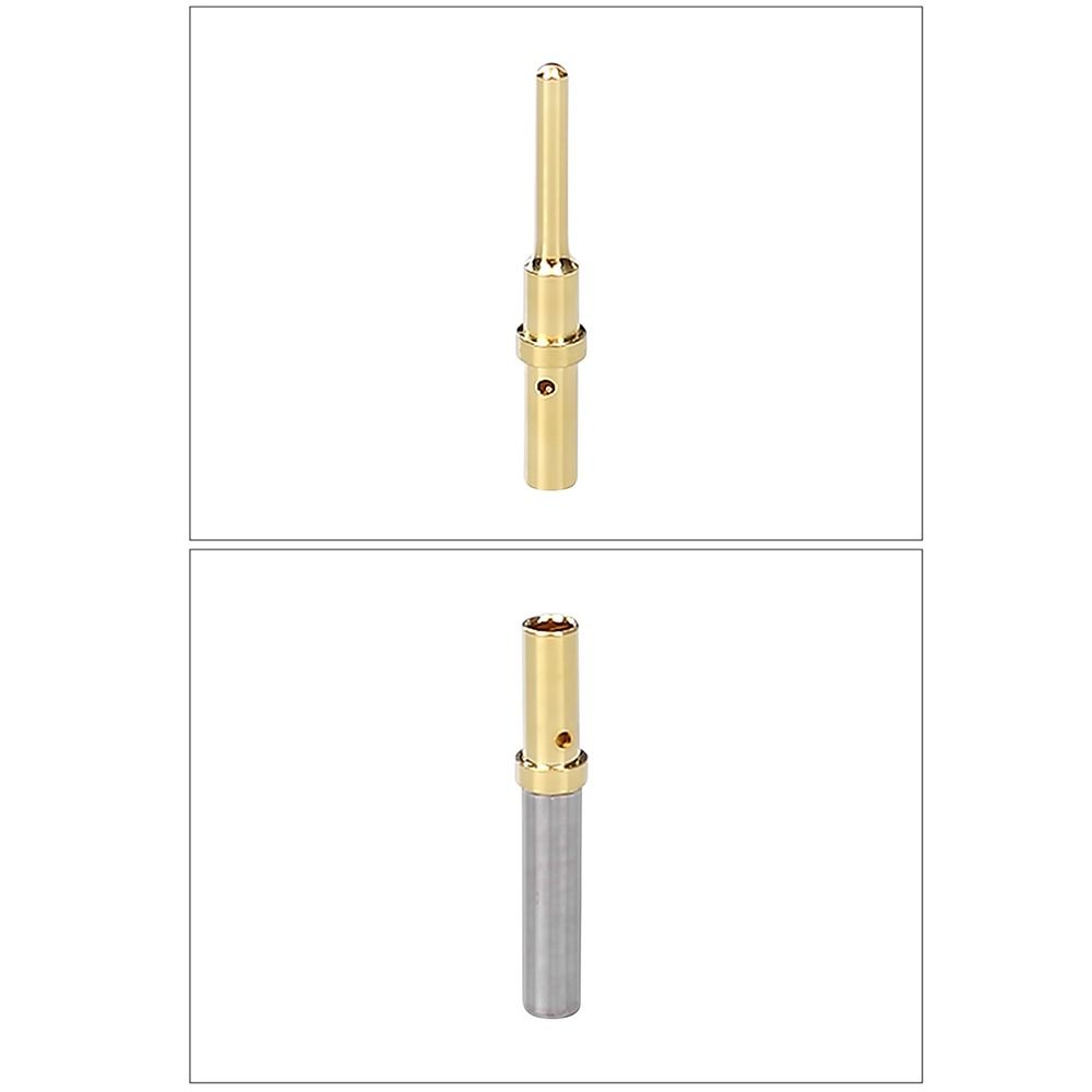 1Pcs Gold Plated Terminal Pin Male Female Terminal  for Connector Instrument Aviation