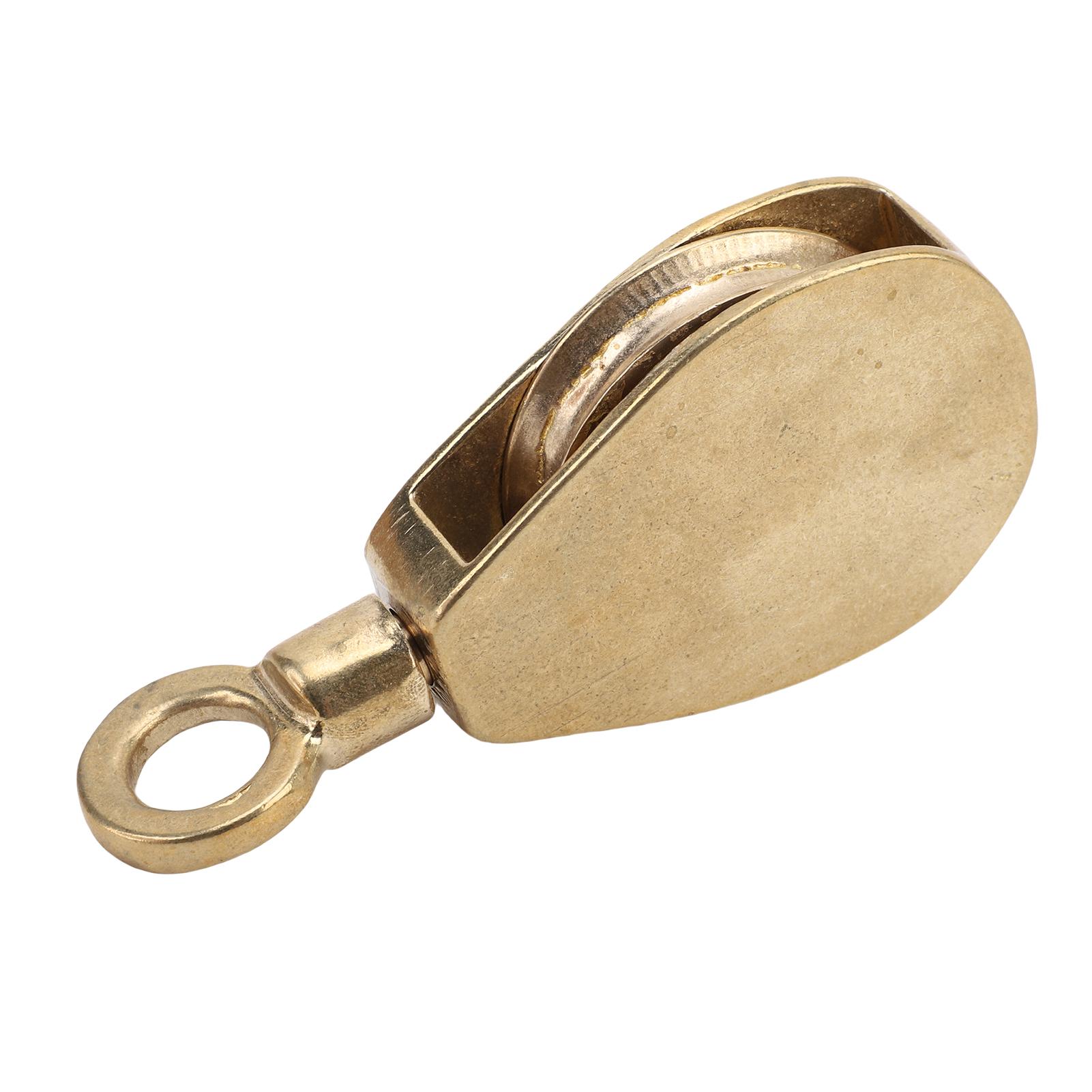 

Brass Flag Rope Pulley Elegant Boats Yachts Smooth Flagpole Sliding Hardware for Enhanced Flag Hoisting Experience