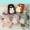 Adorable Cartoon Bunny Backpack For Kids Breathable Nylon School Bag Large Capacity