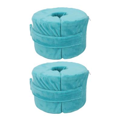 2pcs Foot Elevating Pillow Ankle Protector Support Elevated Foot Heel Pillow for Sore Foot Pressure
