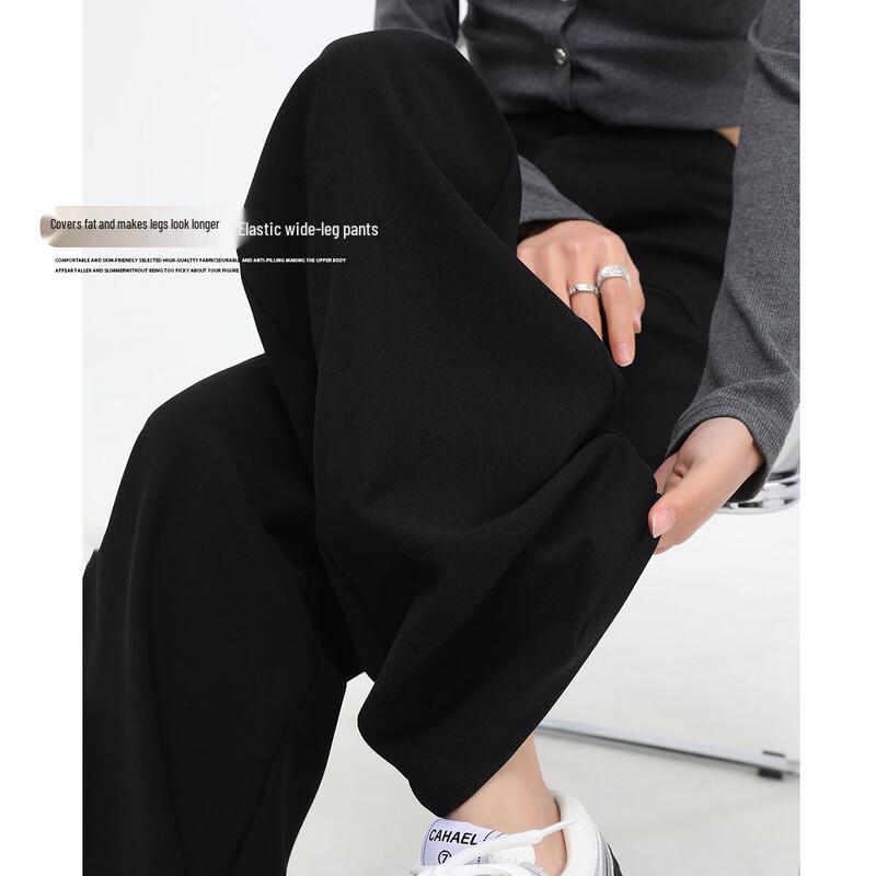 Women's High-Waisted Wide-Leg Trousers